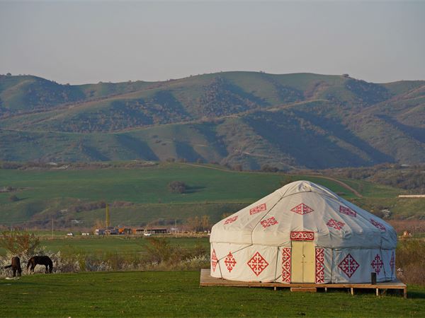 Inside the yurt where Kazakhstan courts Europe