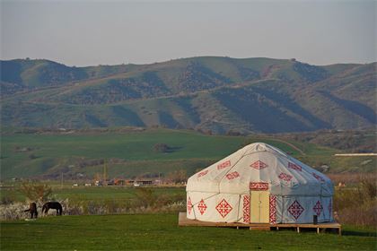 Inside the yurt where Kazakhstan courts Europe