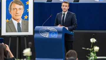 A tribute to David Sassoli in Strasbourg