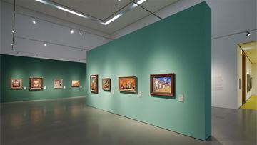 Exhibitions showcasing art from around the globe