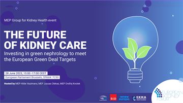 New approaches to kidney care can help Europe meet its Green Deal targets