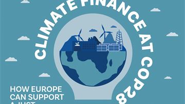 Climate finance at COP28: How Europe can support a just transition