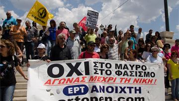 Why 'independent media are cornered' in Greece