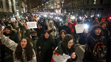 Georgia's crisis deepens as presidential power in dispute