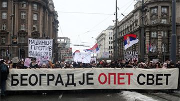 Students in Serbia are losing faith in the EU, but not in European values