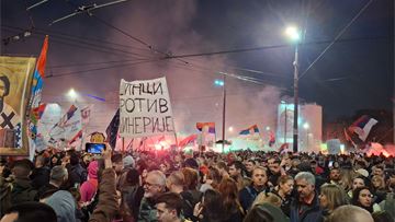 ‘The West created Vučić’: Serbian journalists say repression is tightening