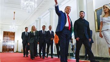 Ukraine security guarantees emerge as sticking point after European leaders meet Trump