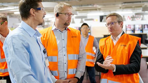 Change in action: Leading MEP takes to the factory floor with DENSO