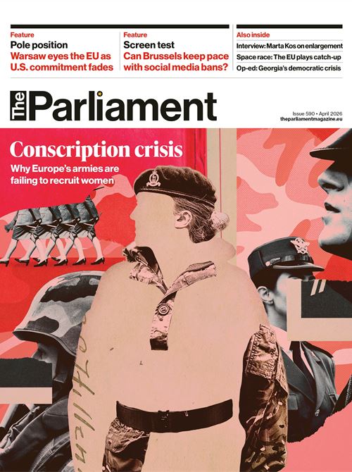 The Parliament's April print edition is out now