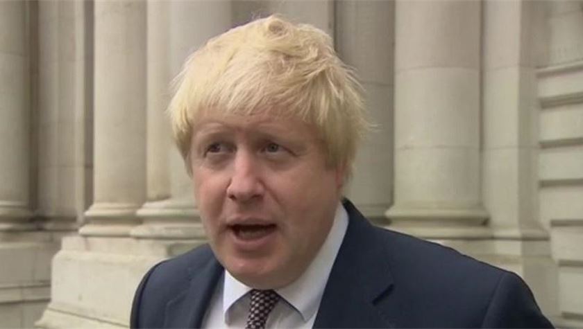 Foreign Secretary Boris Johnson visits Pektron