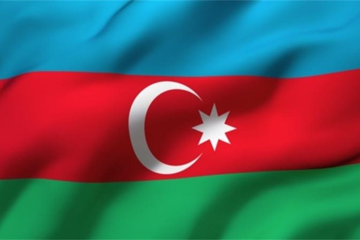 флаг азербайджана сердца