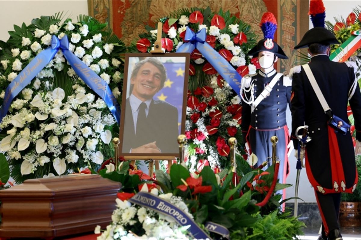 Il funerale di David Sasoli riunisce alti rappresentanti dell’Italia e dell’Unione Europea
