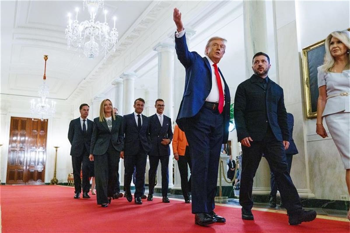 Ukraine security guarantees emerge as sticking point after European leaders meet Trump