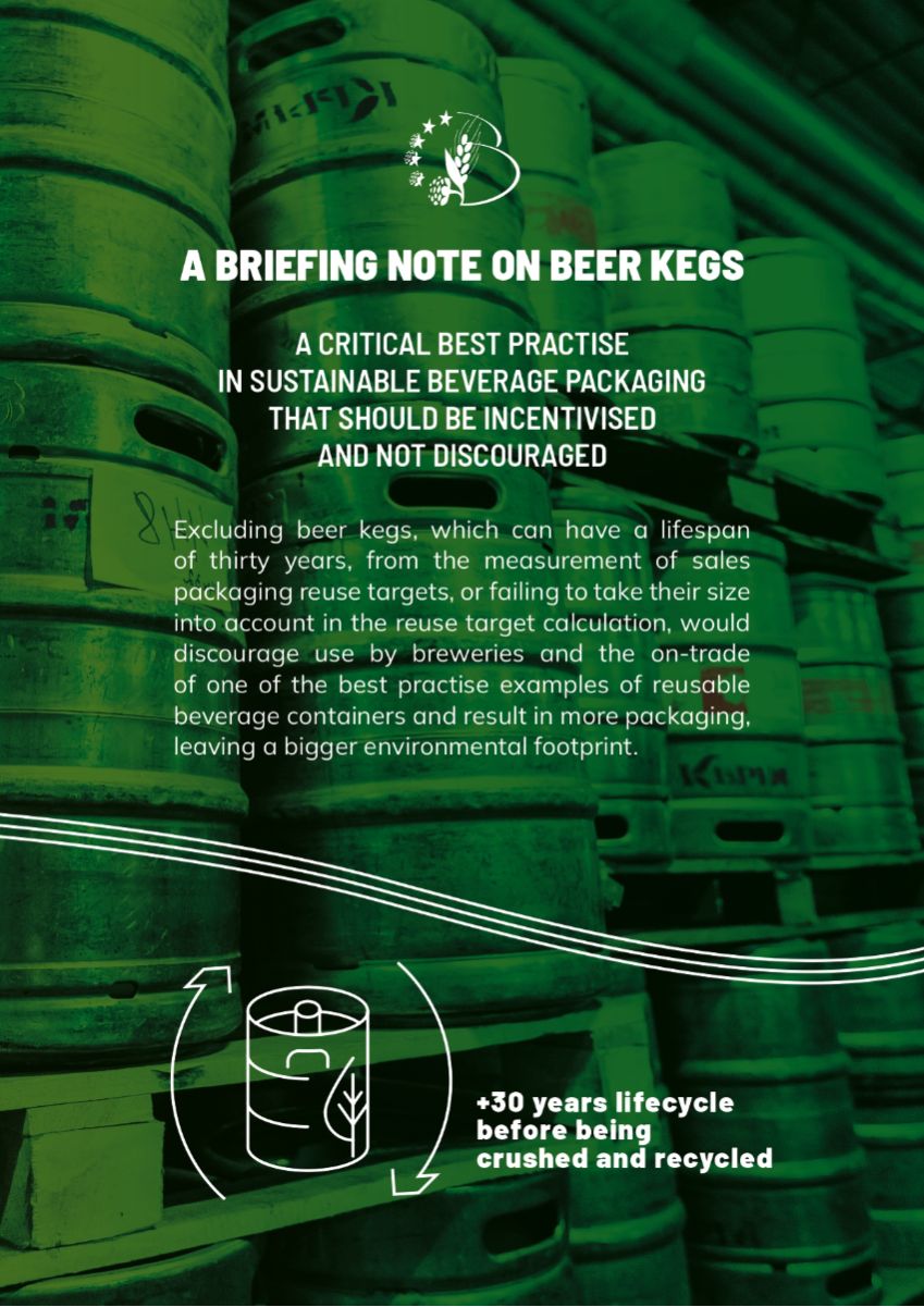 Brewers of Europe Kegs