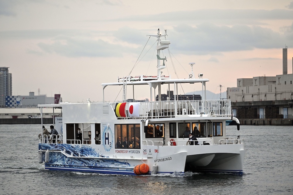HydroBingo, a ferry powered by hydrogen